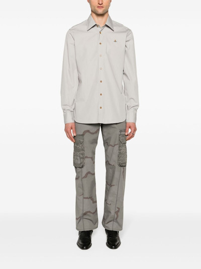Vivienne Westwood Ghost Orb-embroidered shirt outlook