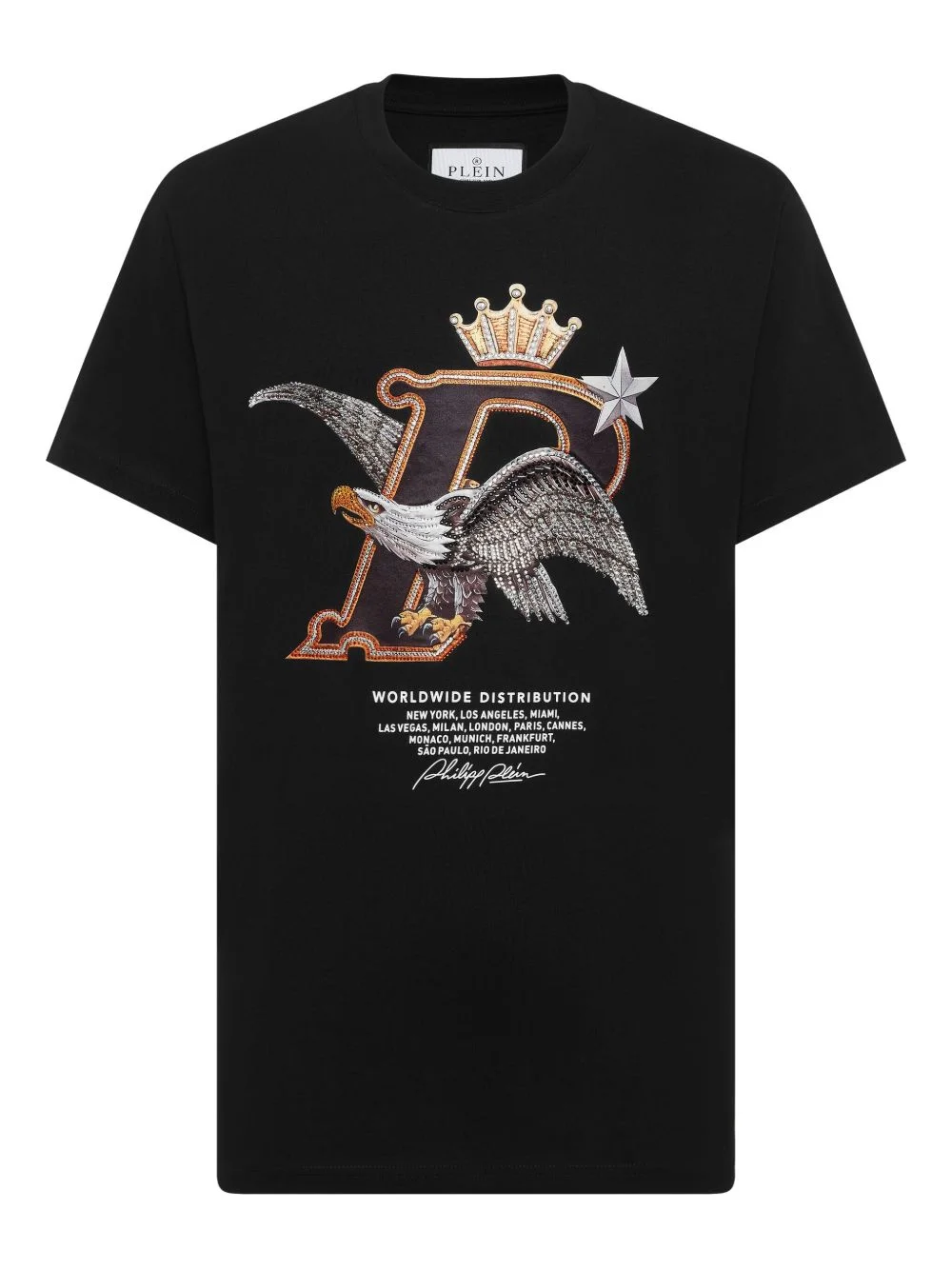 eagle cotton T-shirt - 1