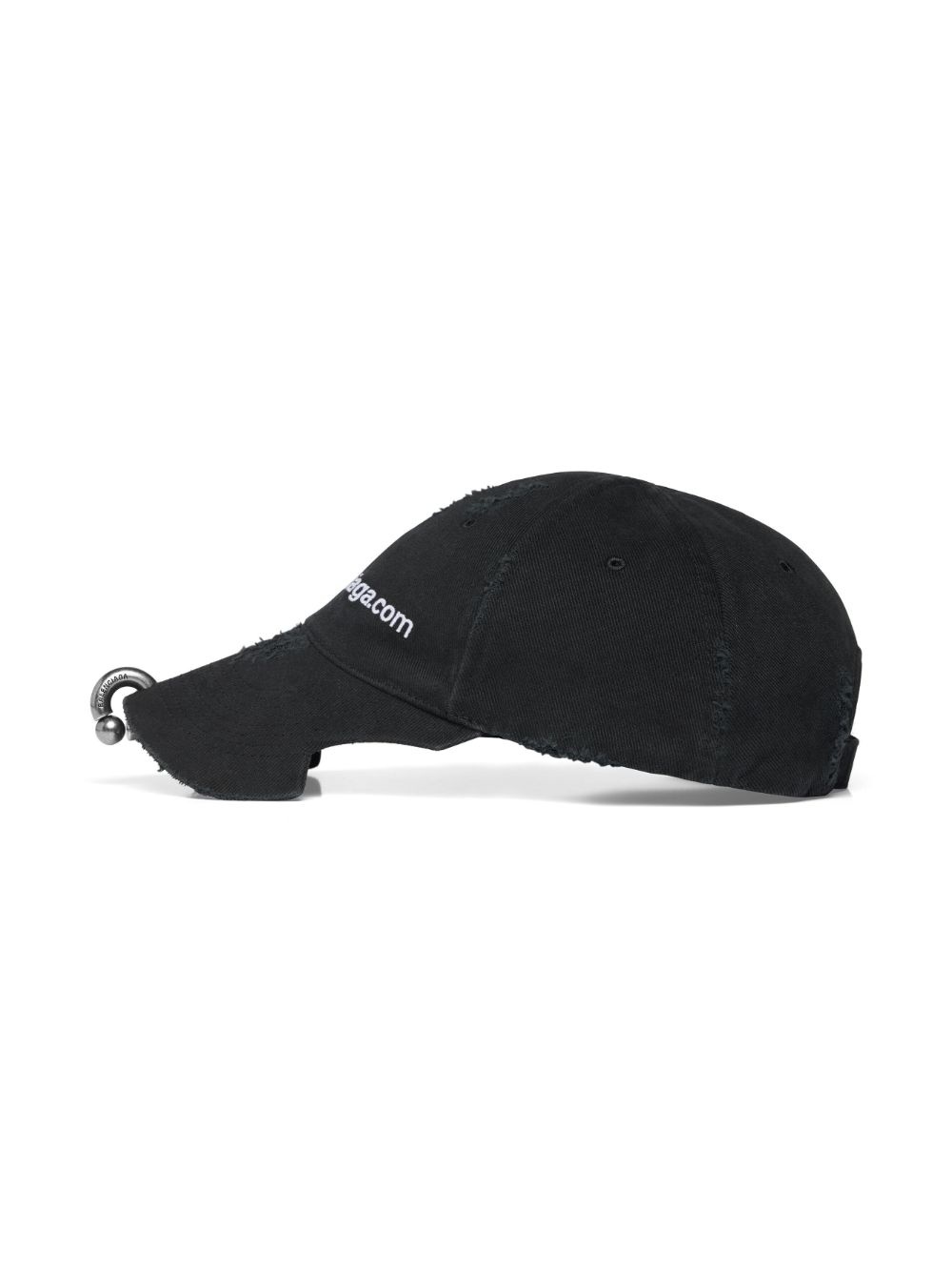 embroidered-design six-panel cap - 4