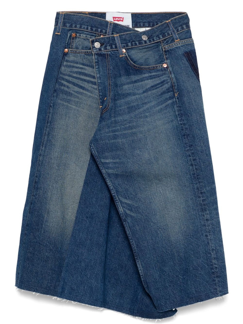 x Levi's denim midi skirt 1