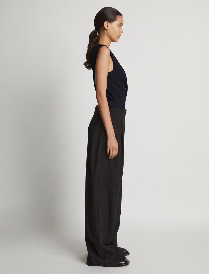 Matte Viscose Crepe Spiral Top 4