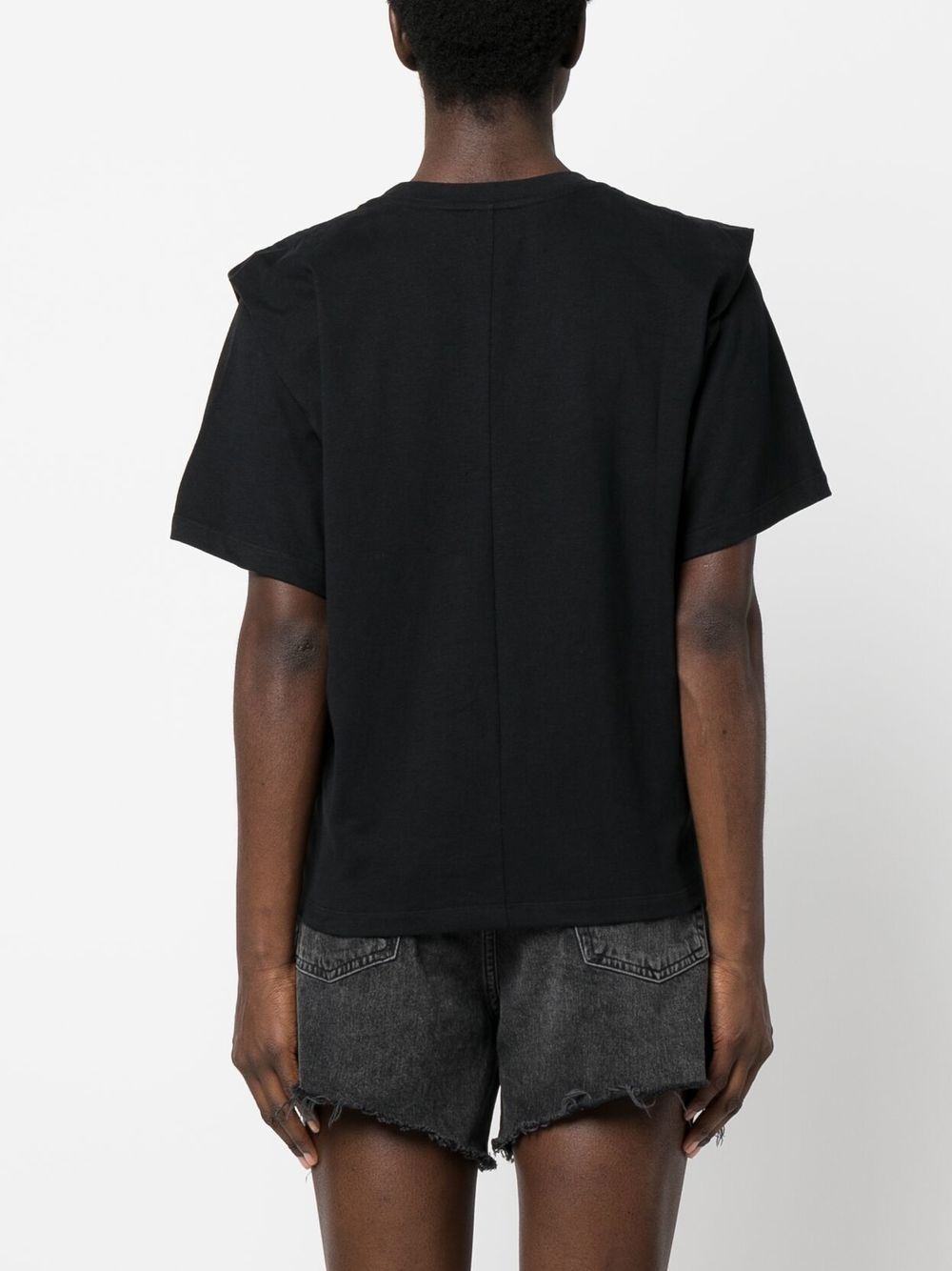 crew neck short-sleeved T-shirt - 4