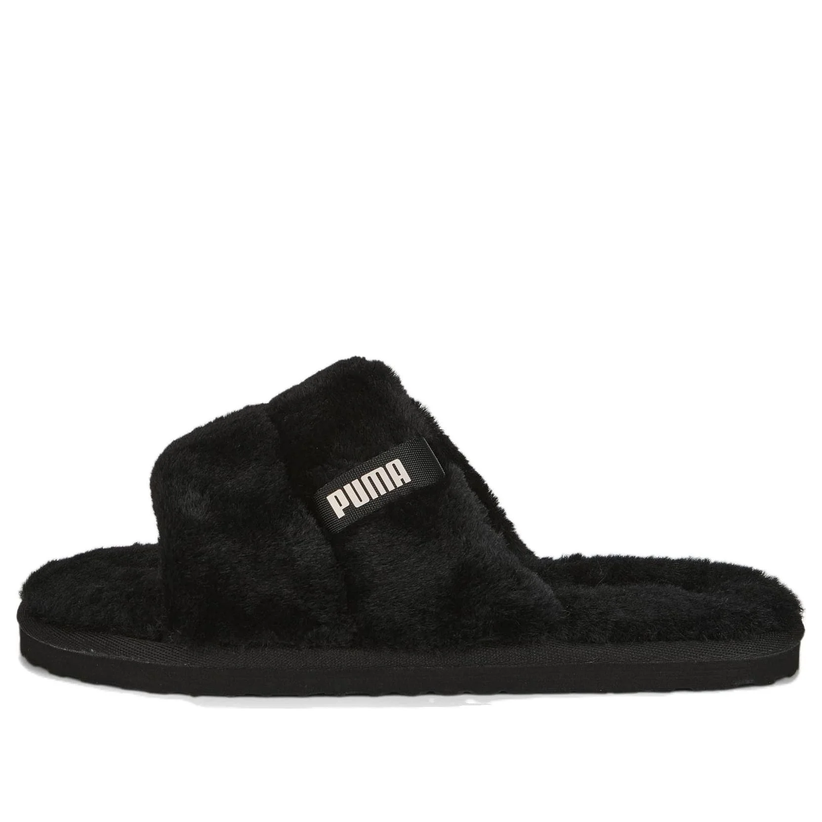 (WMNS) PUMA Fluff Solo 'Black' 387521-01 - 1