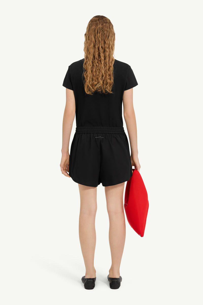 Cotton poplin shorts 3