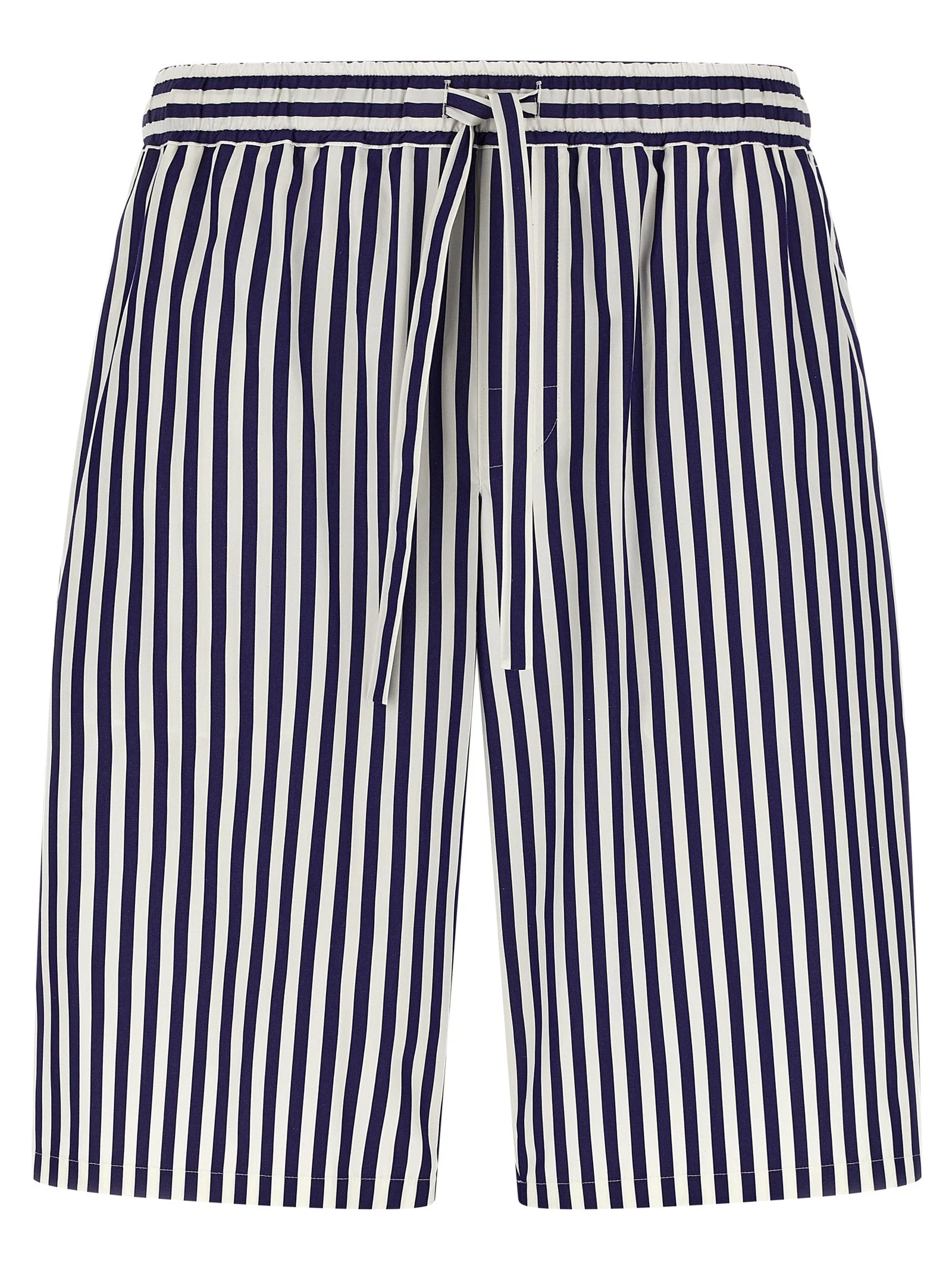 Dolce & Gabbana Men Striped Bermuda Shorts - 1