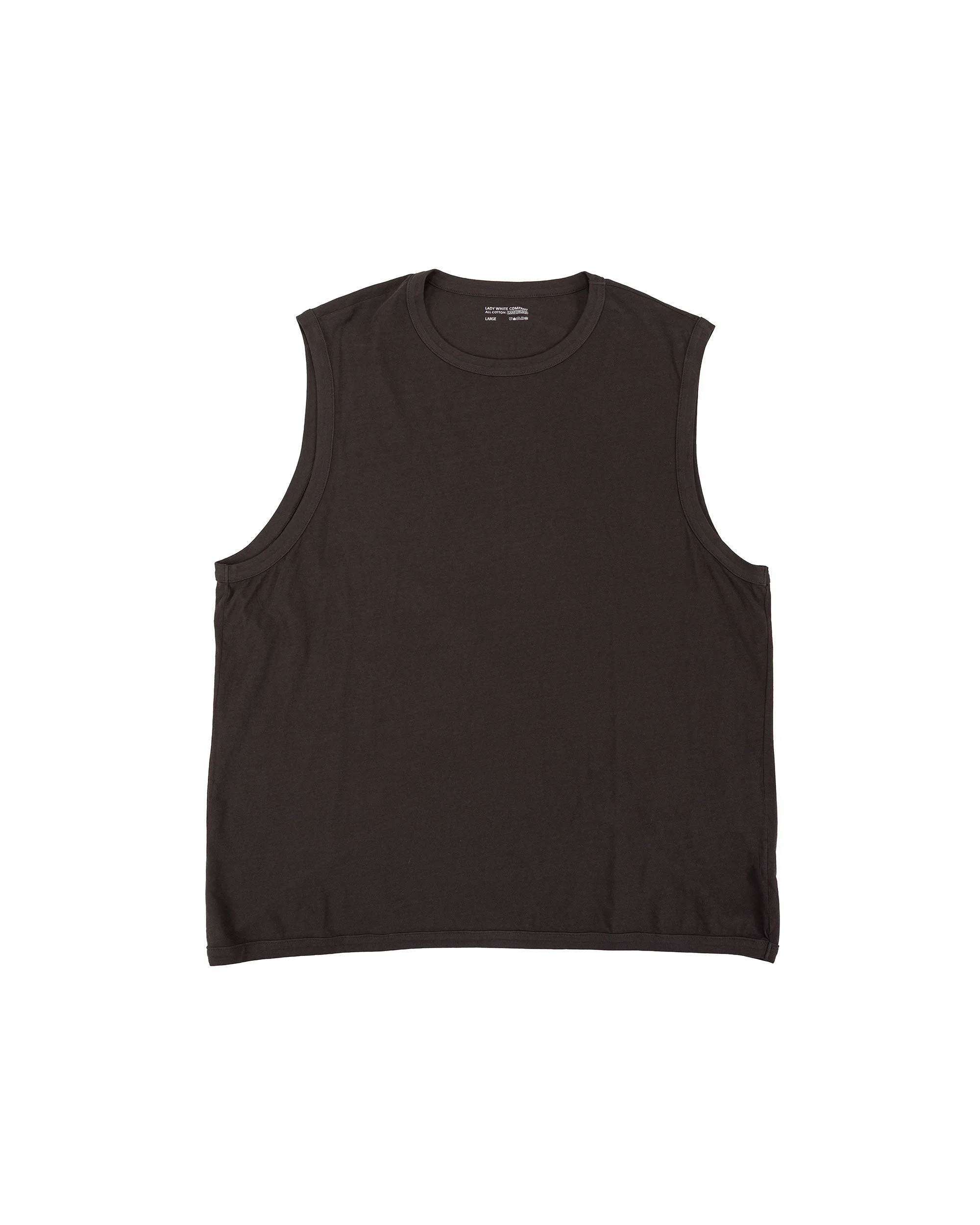 Sleeveless T-Shirt Tire Black - 1