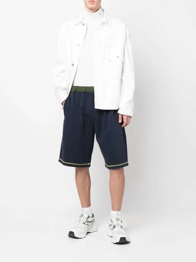 KENZO logo-print track shorts outlook