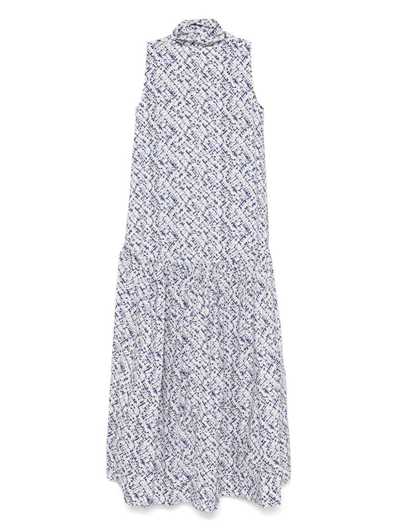 Plan C poplin maxi dress outlook