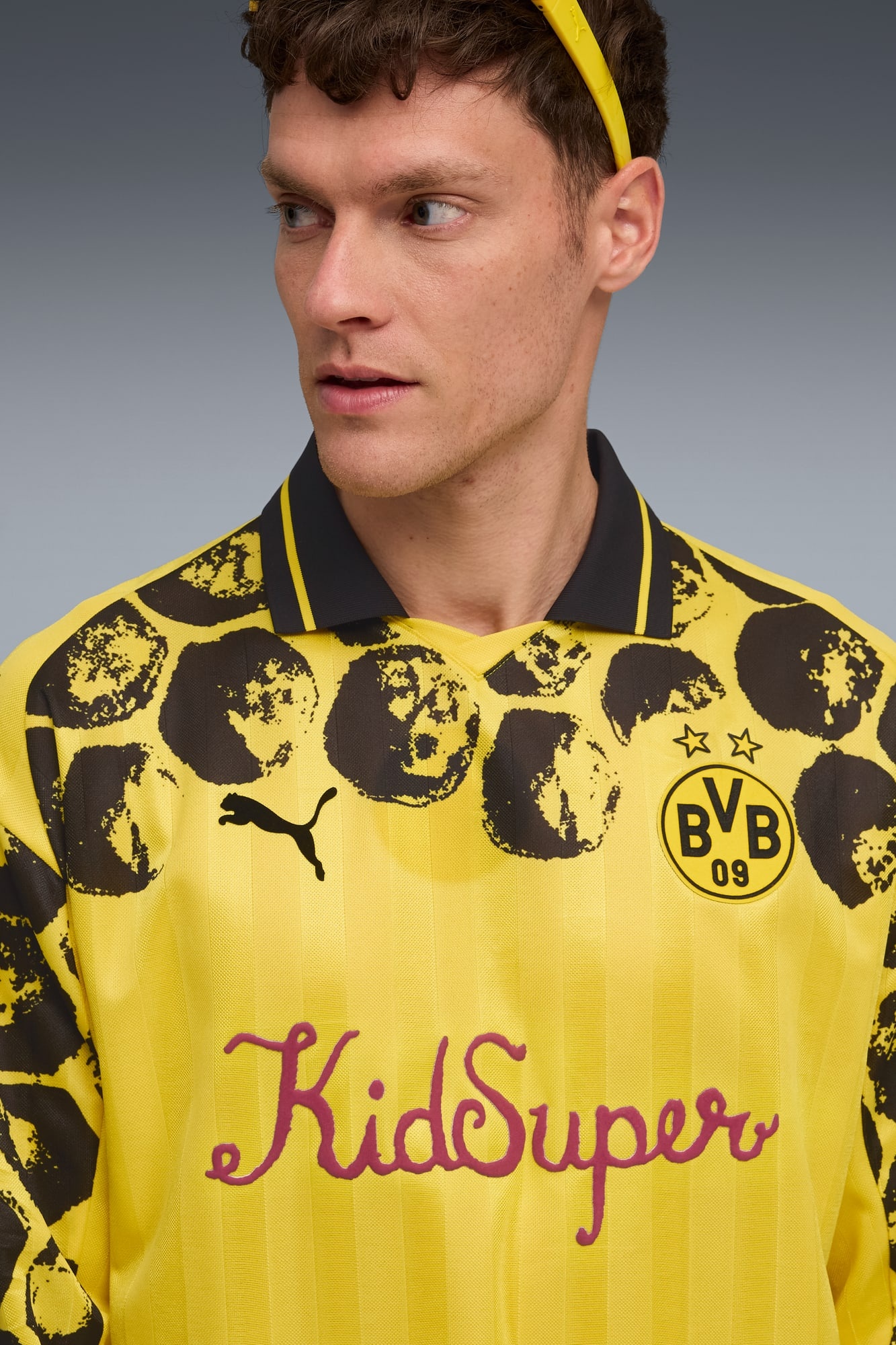 KIDSUPER x BORUSSIA DORTMUND Retro Shirt Men - 4