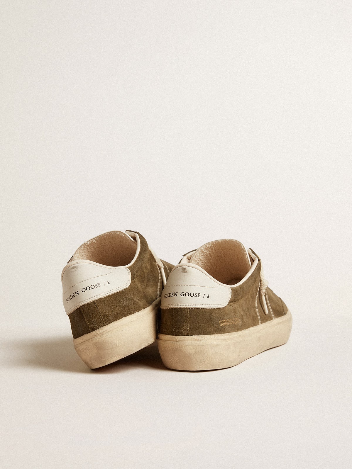 Men’s Soul Star in olive-green suede - 5