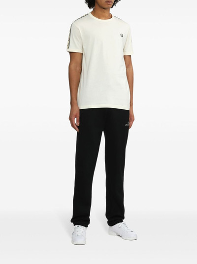 Fred Perry logo-embroidered cotton T-shirt outlook