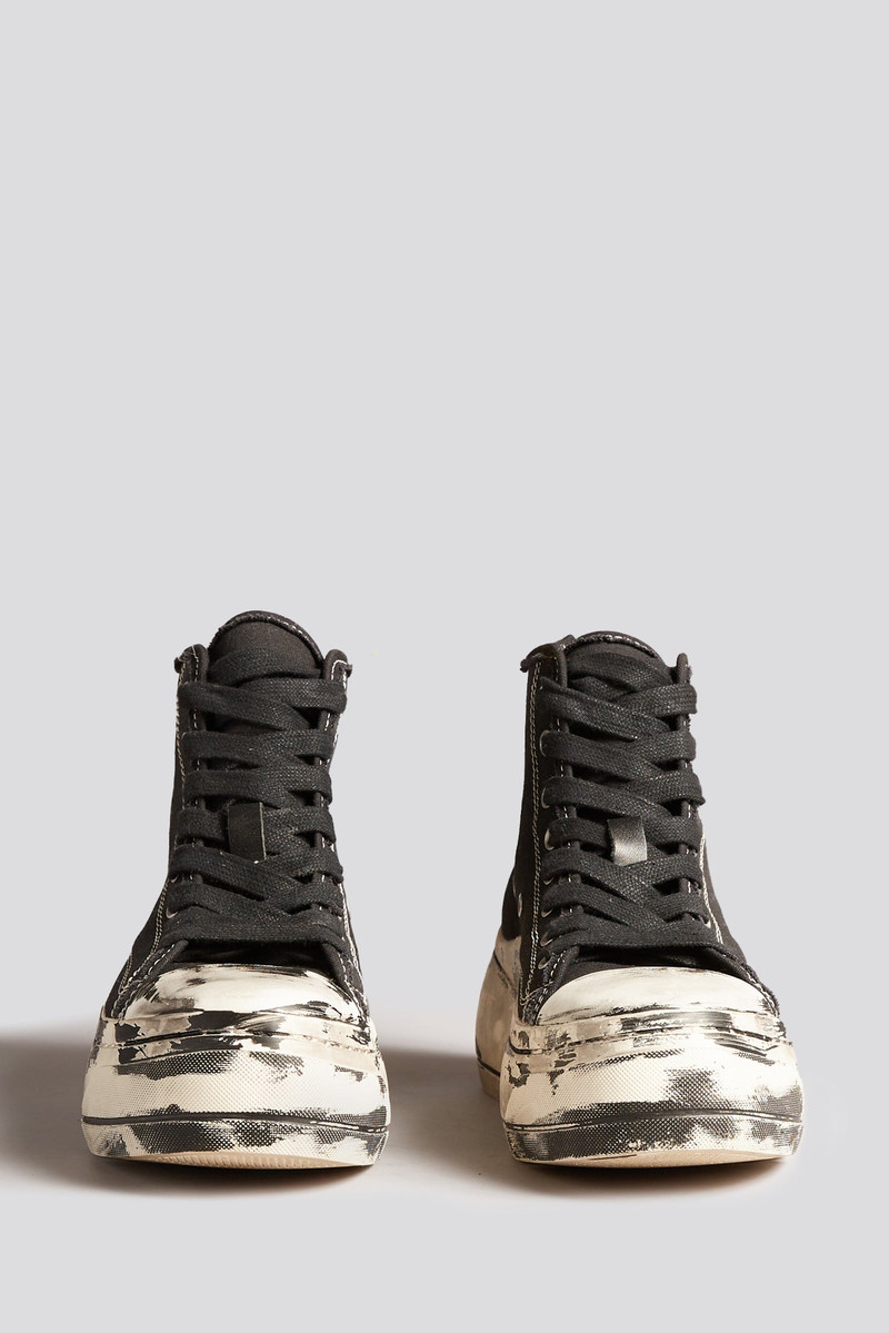 KURT HIGH TOP - SCRATCH PAINT BLACK 2