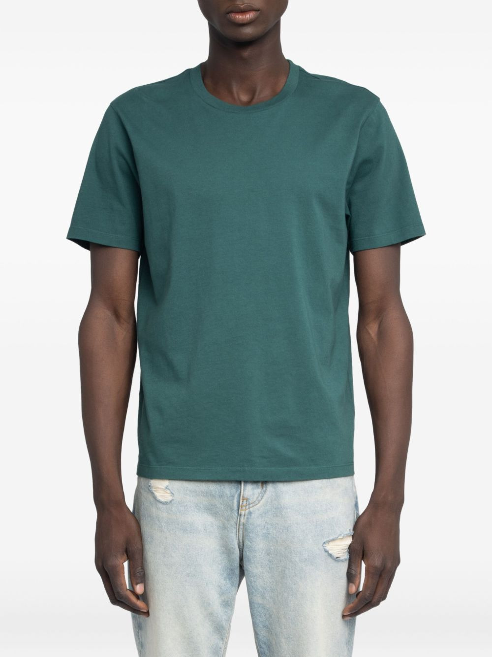 Tommy back-print cotton T-shirt - 4