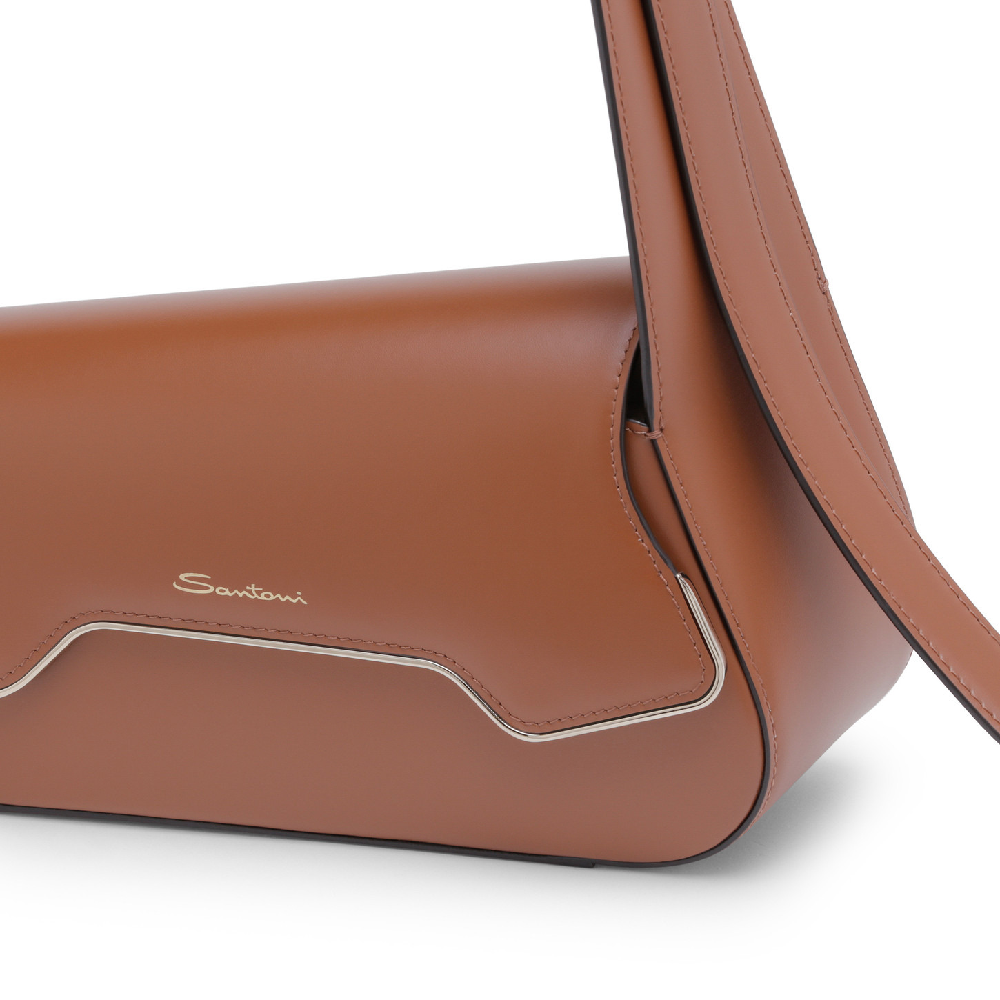 Brown leather ThePluto bag - 6