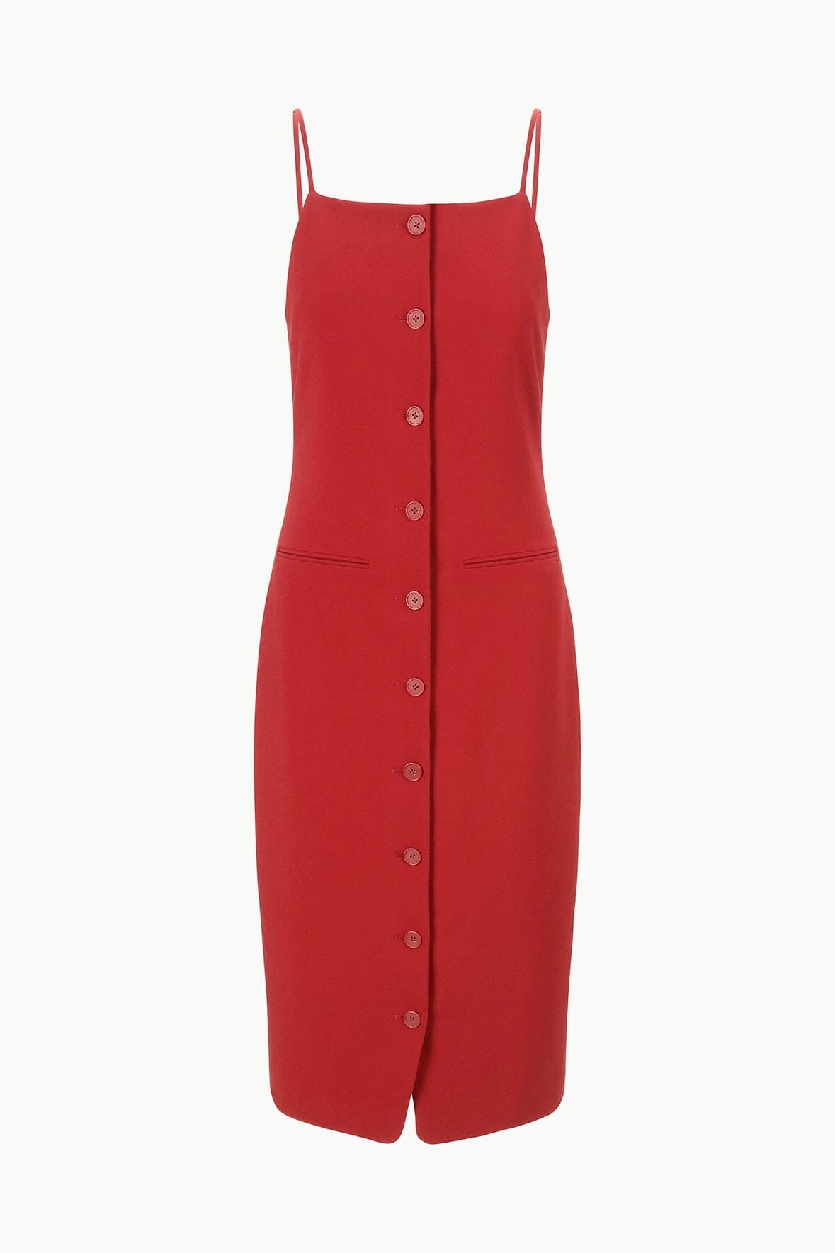 STAUD UNA DRESS ROUGE - 1