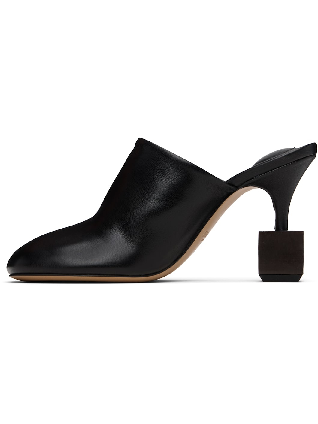 Black 'The Bisou' Mules - 3