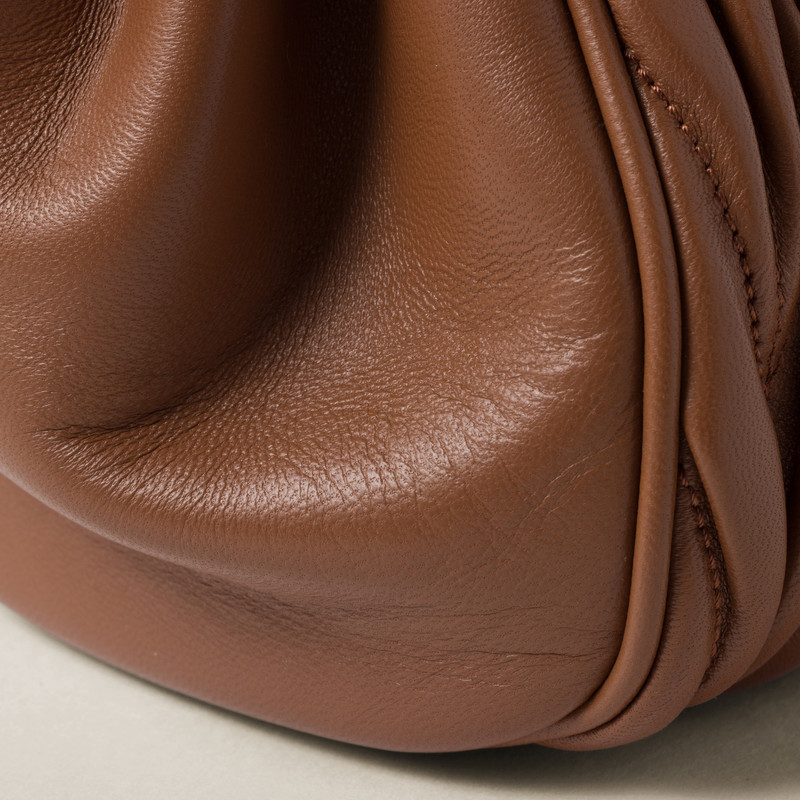 Matelassé nappa leather shoulder bag 7