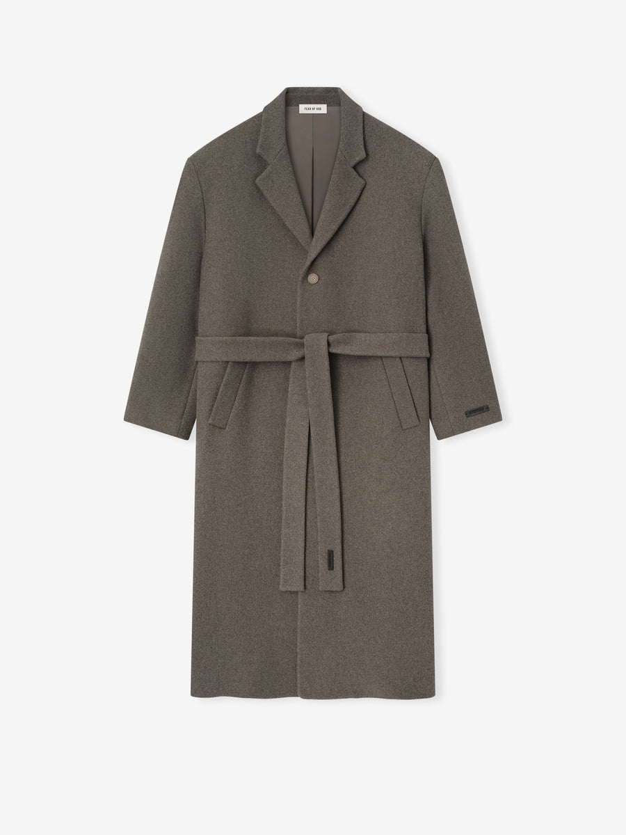 Wool Relaxed Coat - 1
