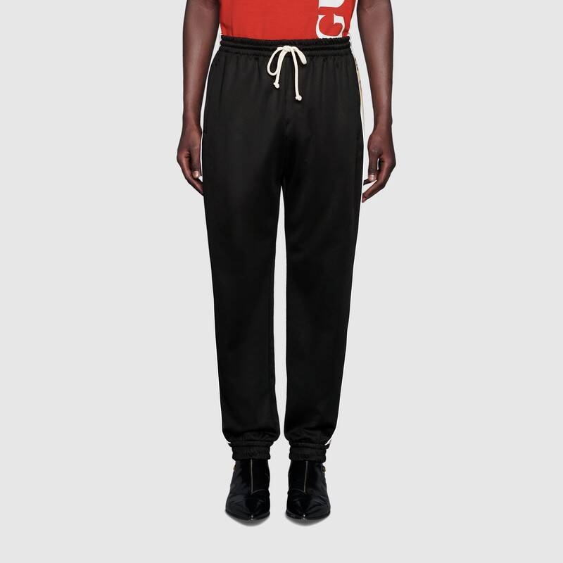 Gucci Loose technical jersey jogging pant Black 598858-XJBZ8-1082 - 2