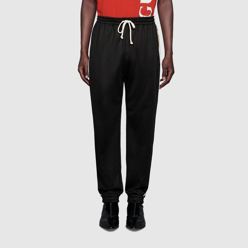 GUCCI Gucci Loose technical jersey jogging pant Black 598858-XJBZ8-1082 outlook