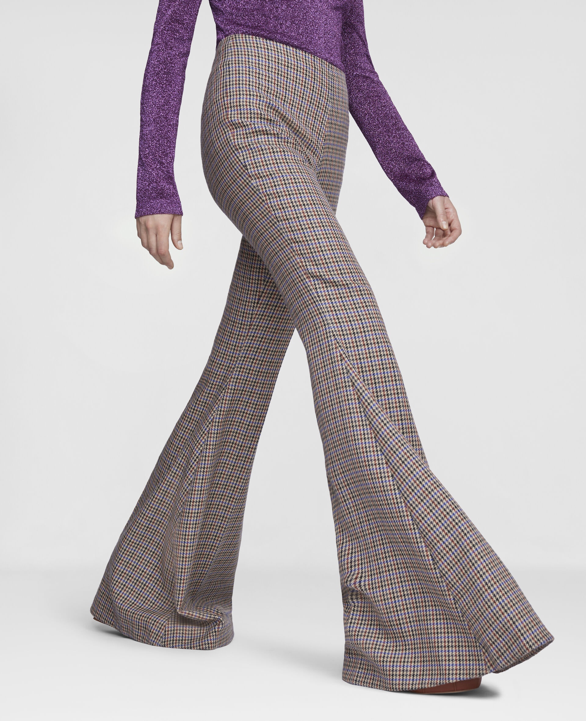 【送料&関税込】Stella McCartney Mona Trousers Stella McCartney Mona Flared Pants | REVERSIBLE