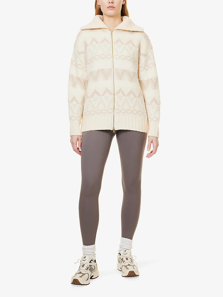 Brook fairisle-pattern knit jacket - 2