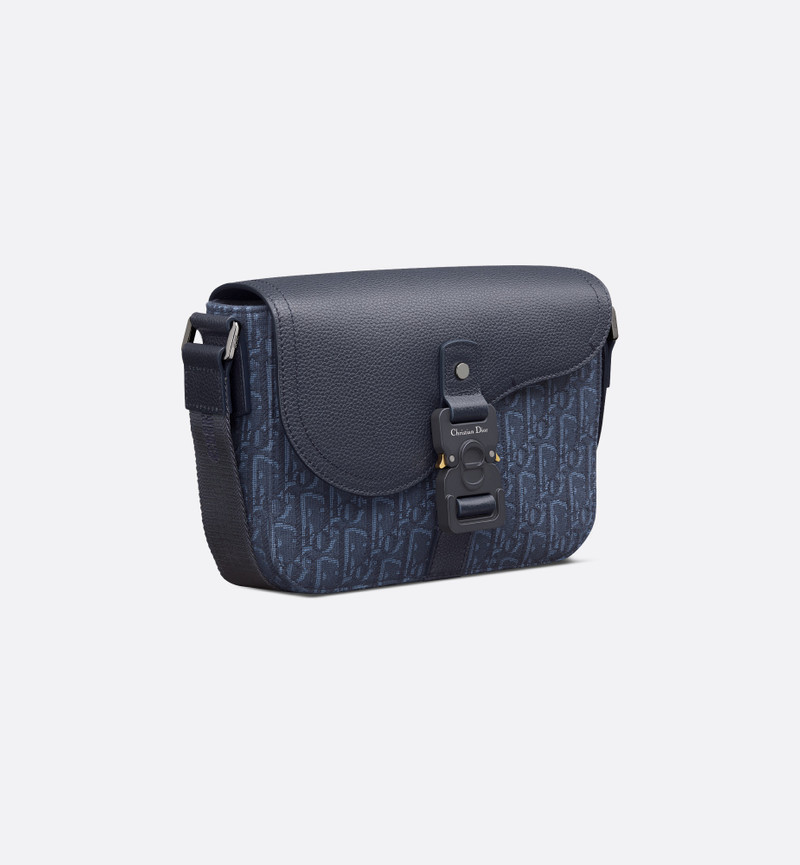 Small Saddle Messenger Bag with Flap 3