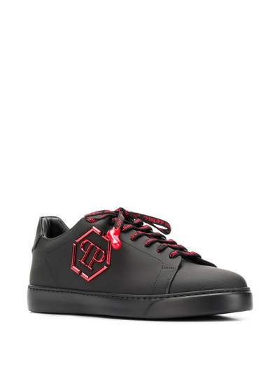 PHILIPP PLEIN logo plaque sneakers outlook