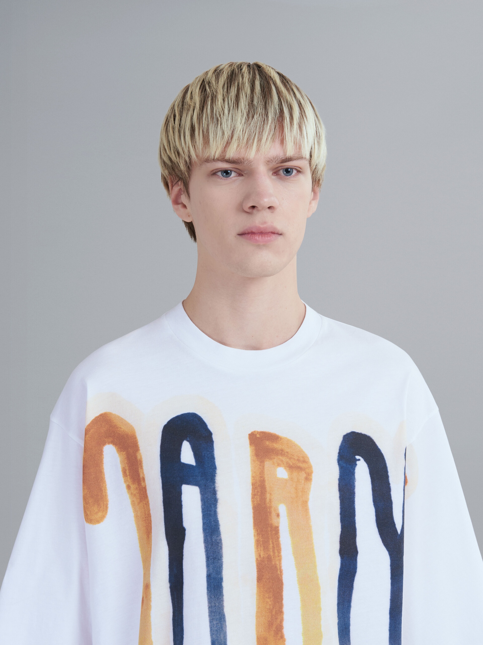 DRIPPING LOGO BIO JERSEY LOGO T-SHIRT - 4