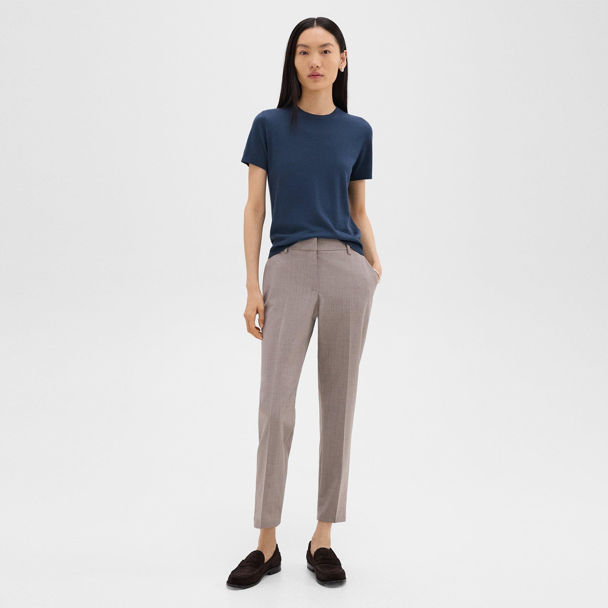 Treeca Pant in Good Wool - 2