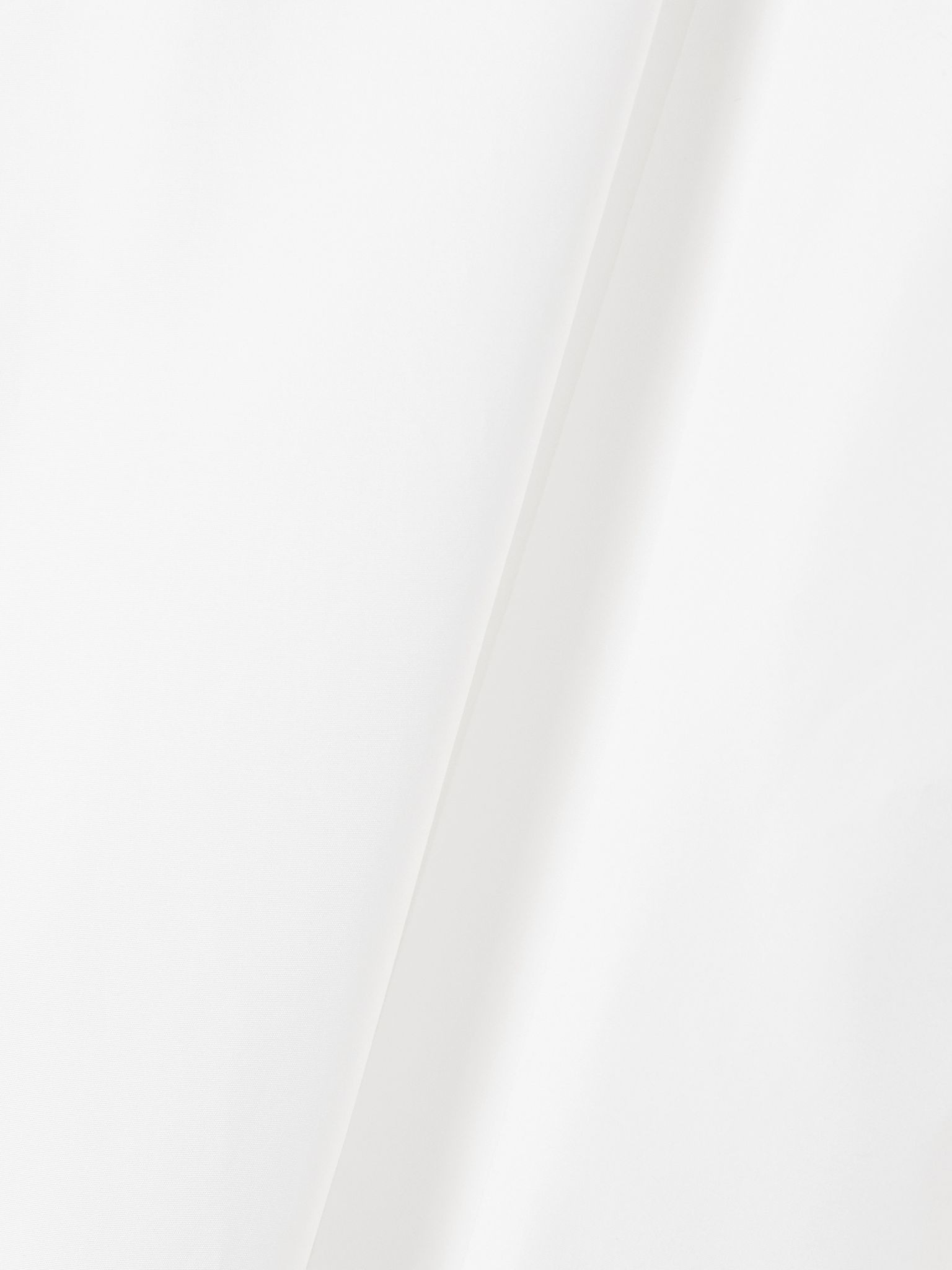 Layered cotton-poplin midi skirt White - 5