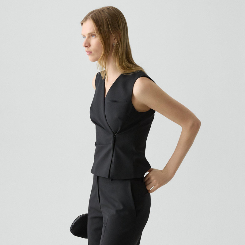 Wrap Vest in Good Wool 3