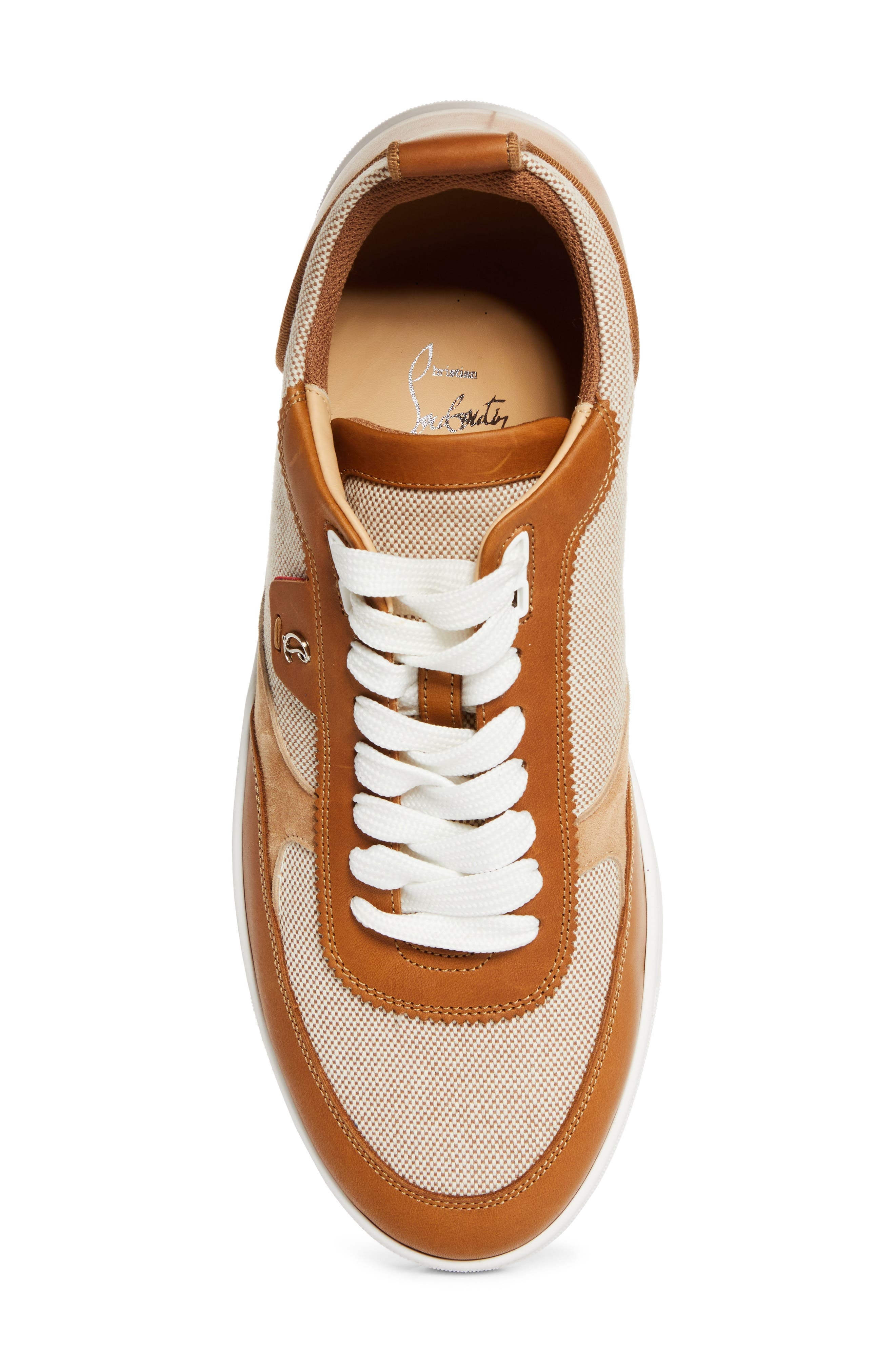 Christian Louboutin Tutti Rui Sneaker in Brown at Nordstrom - 5