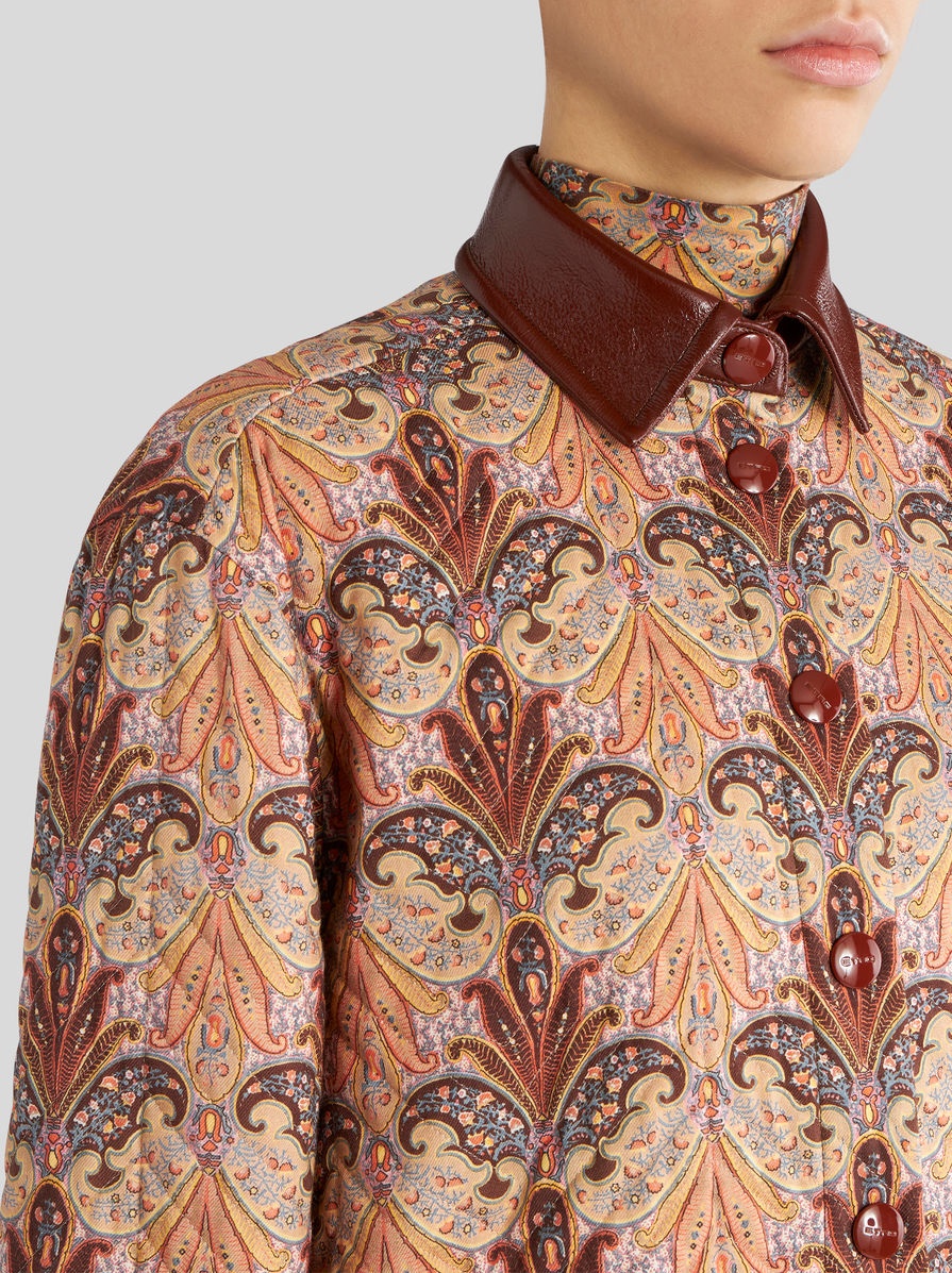 QUILTED SHIRT WITH PAISLEY DESIGN - 2