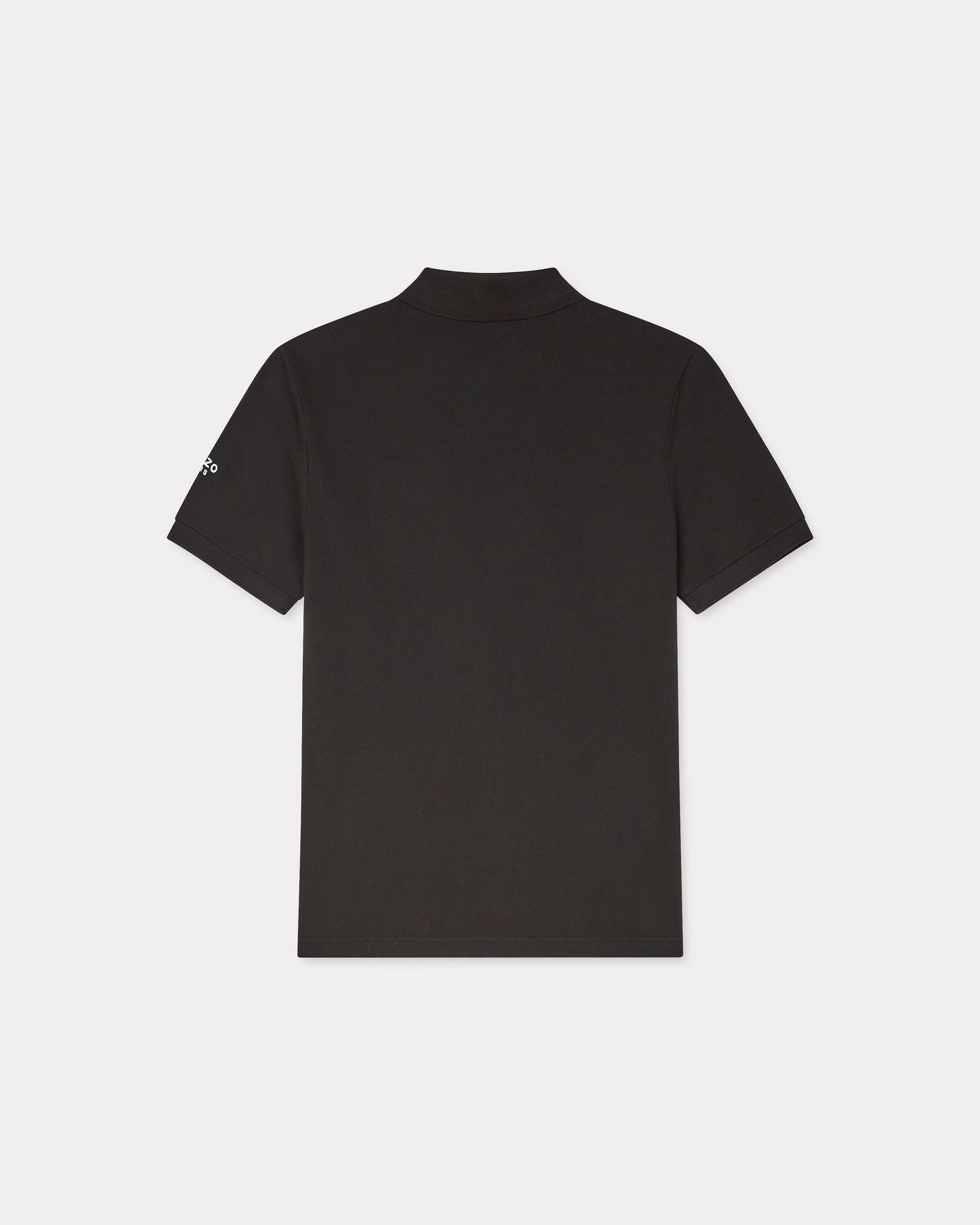 'Boke Flower' embroidered slim polo - 2
