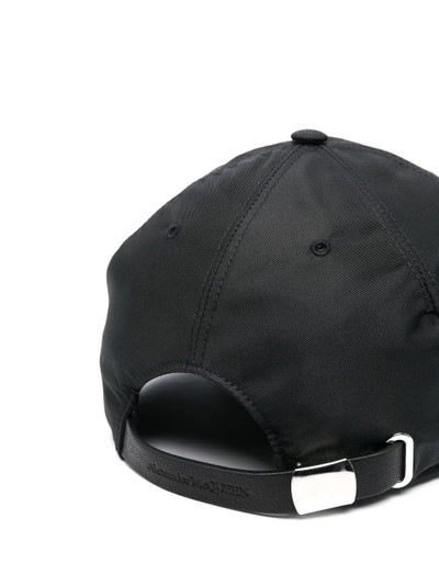 Alexander McQueen logo-print baseball cap outlook