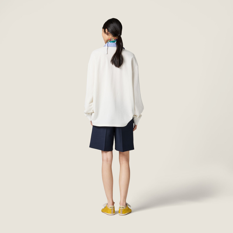 Cotton piqué polo shirt 3