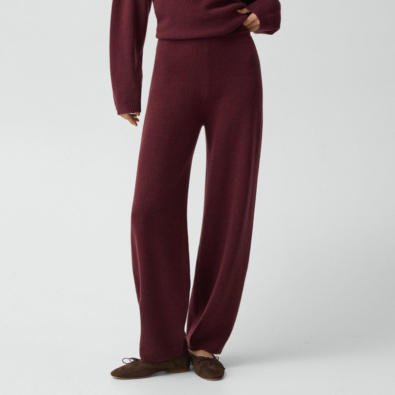 Pull-On Pant in Felted Wool Cashmere 5