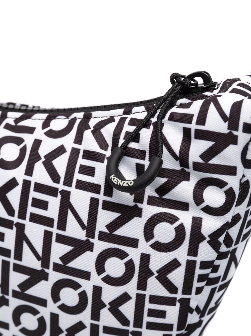 logo-print shoulder bag - 5