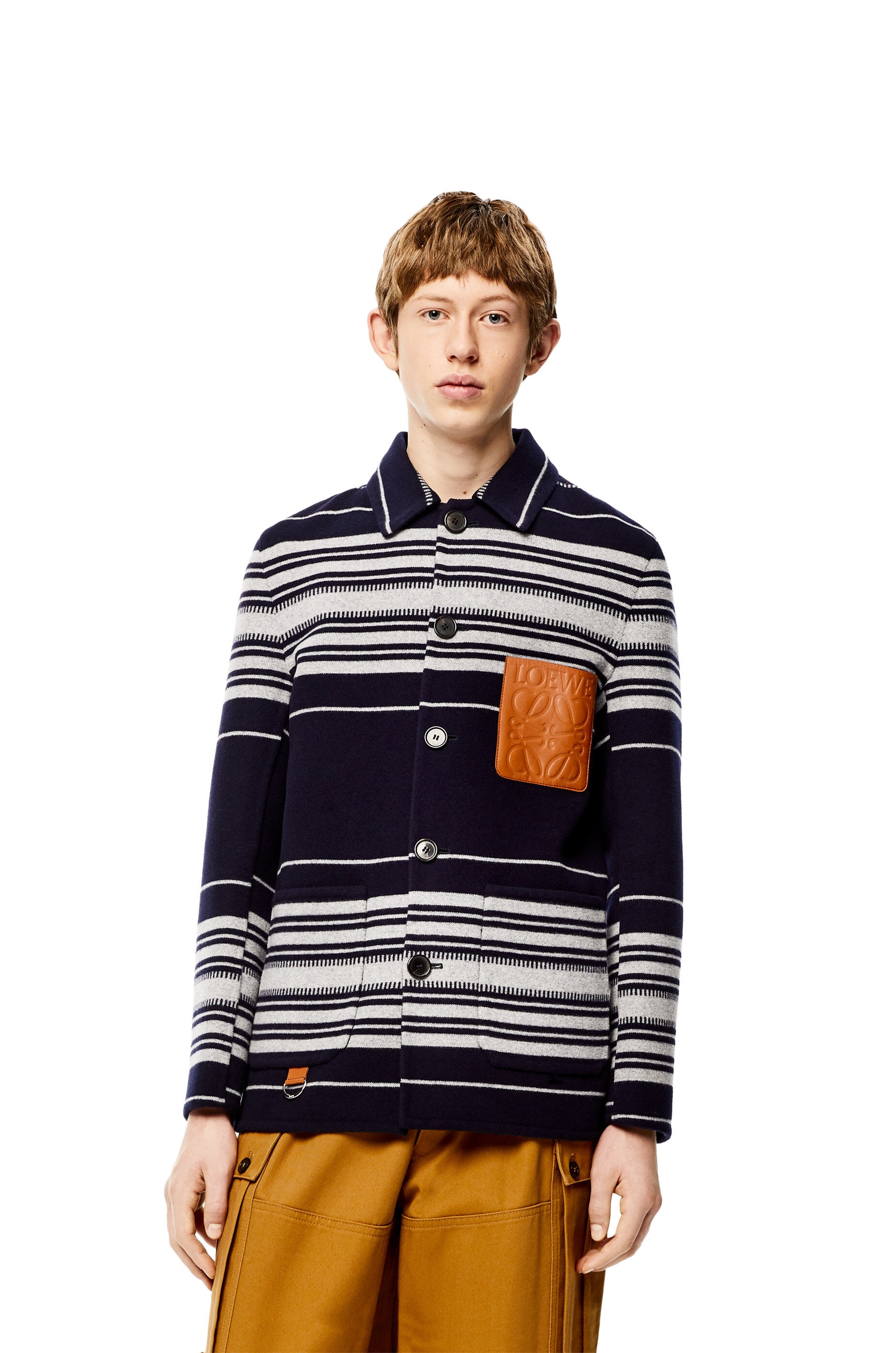 Stripe Workwear Jacket - 3