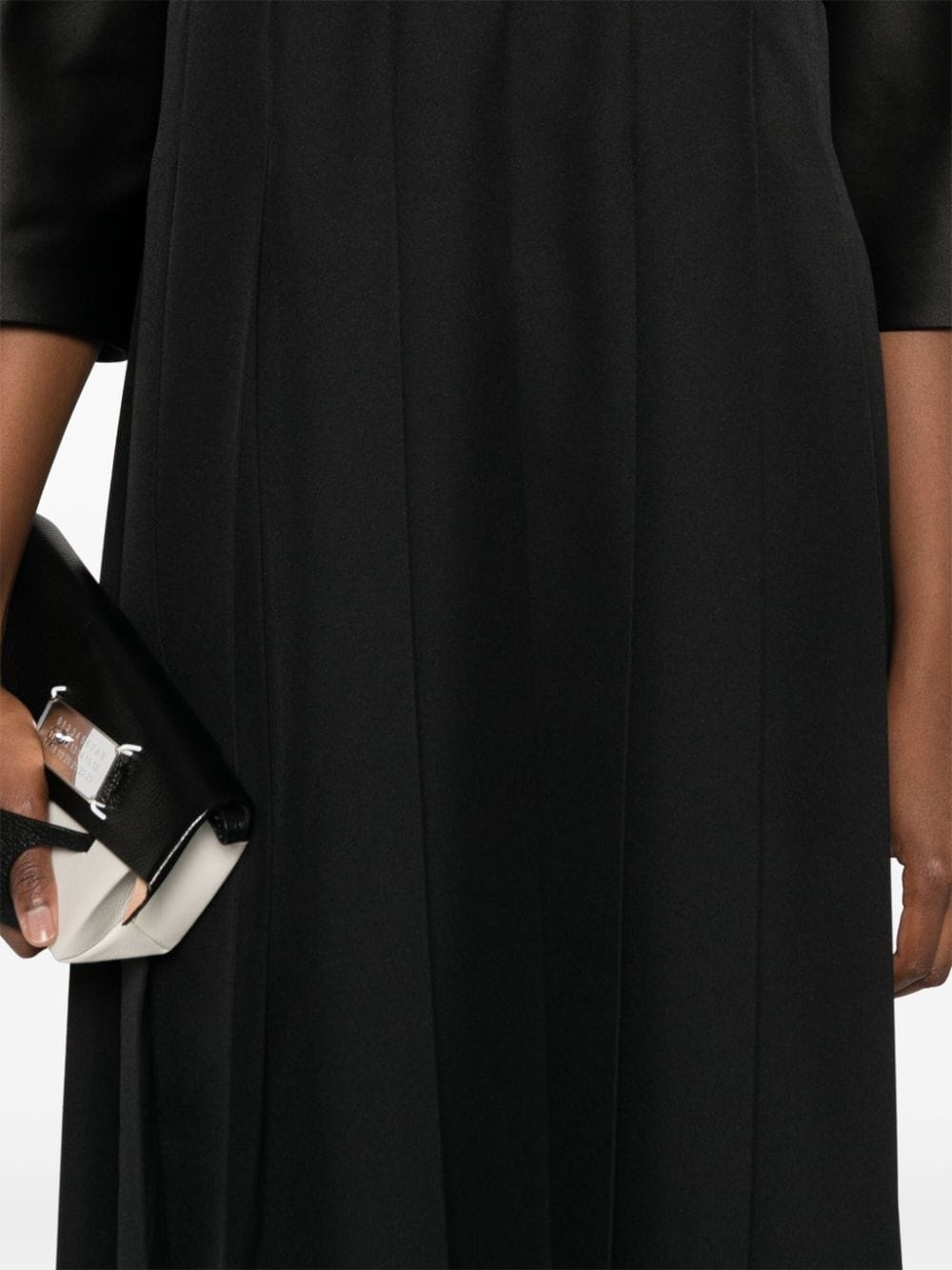 pleated midi dress - 5