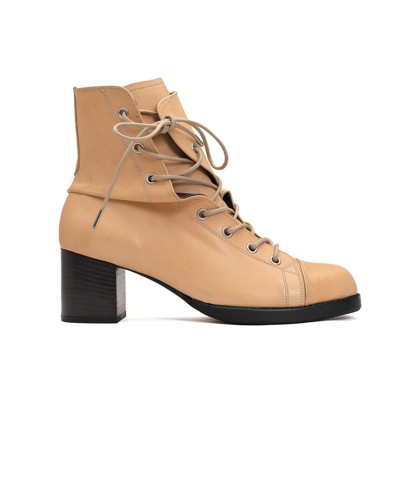 Maison MIHARAYASUHIRO Twisted Leather Boots outlook
