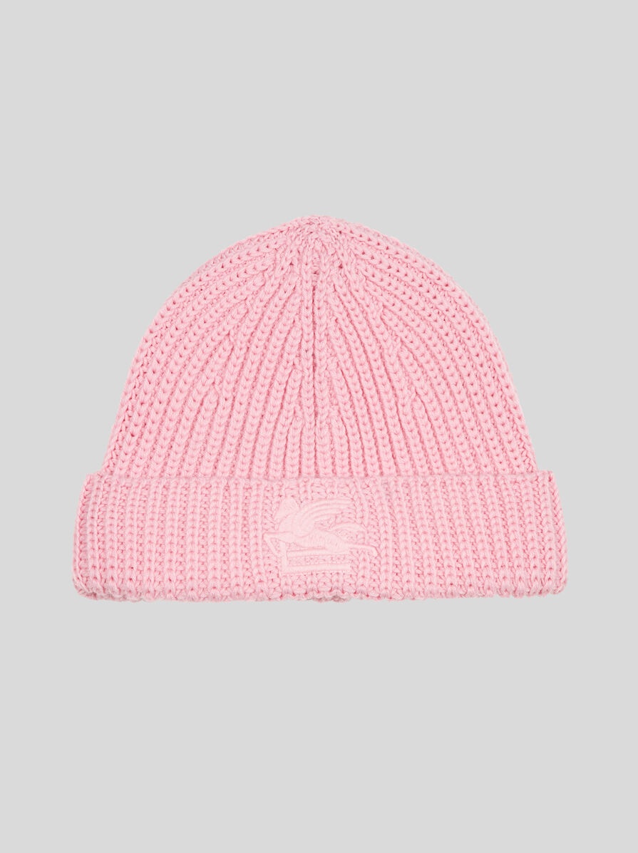 WOOL HAT WITH LOGO - 1