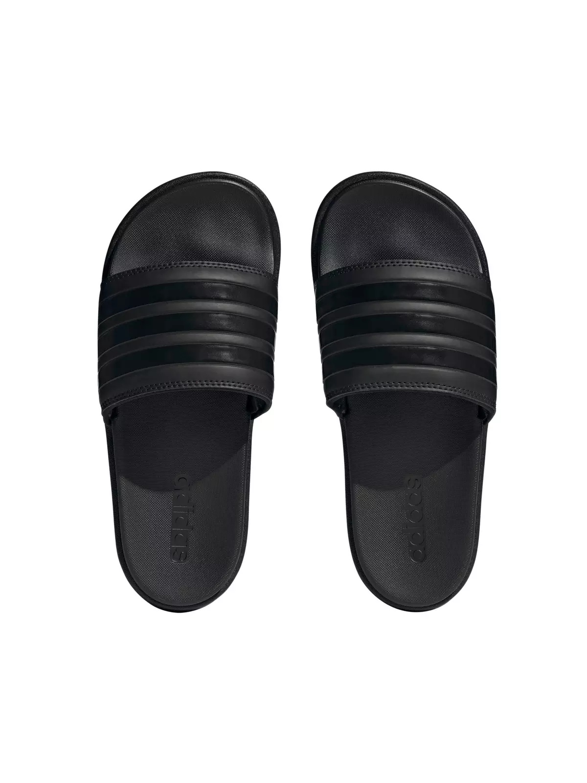 Adilette Platform "Core Black/Core Black/Core Black" Women's Slide - 5