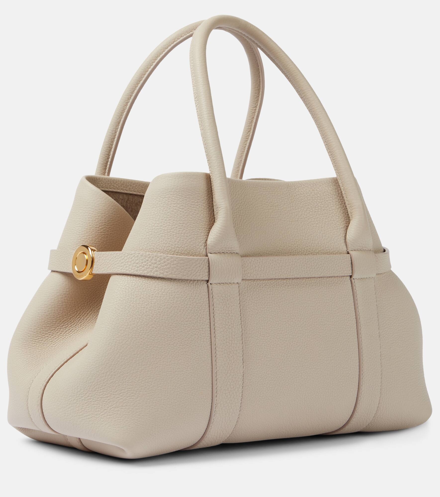 Ghiera Small leather tote bag - 4