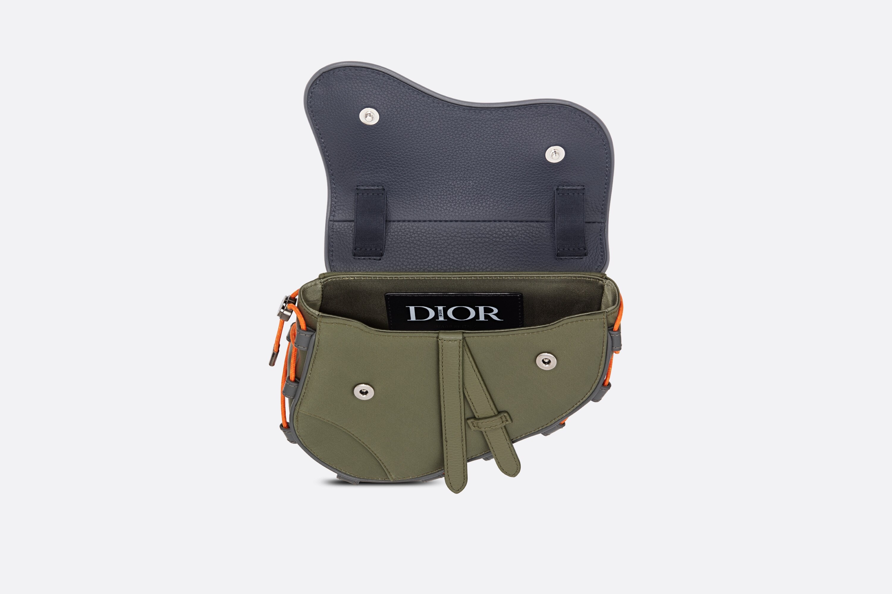 Mini DIOR AND SACAI Saddle Bag - 3