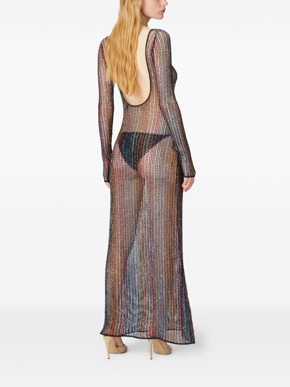 knitted midi dress - 3