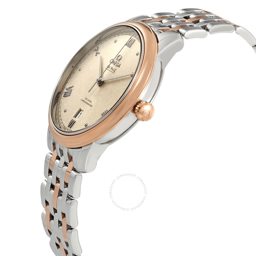 Omega De Ville Prestige Chronometer Automatic White Dial Men's Watch 42420402009001 - 2
