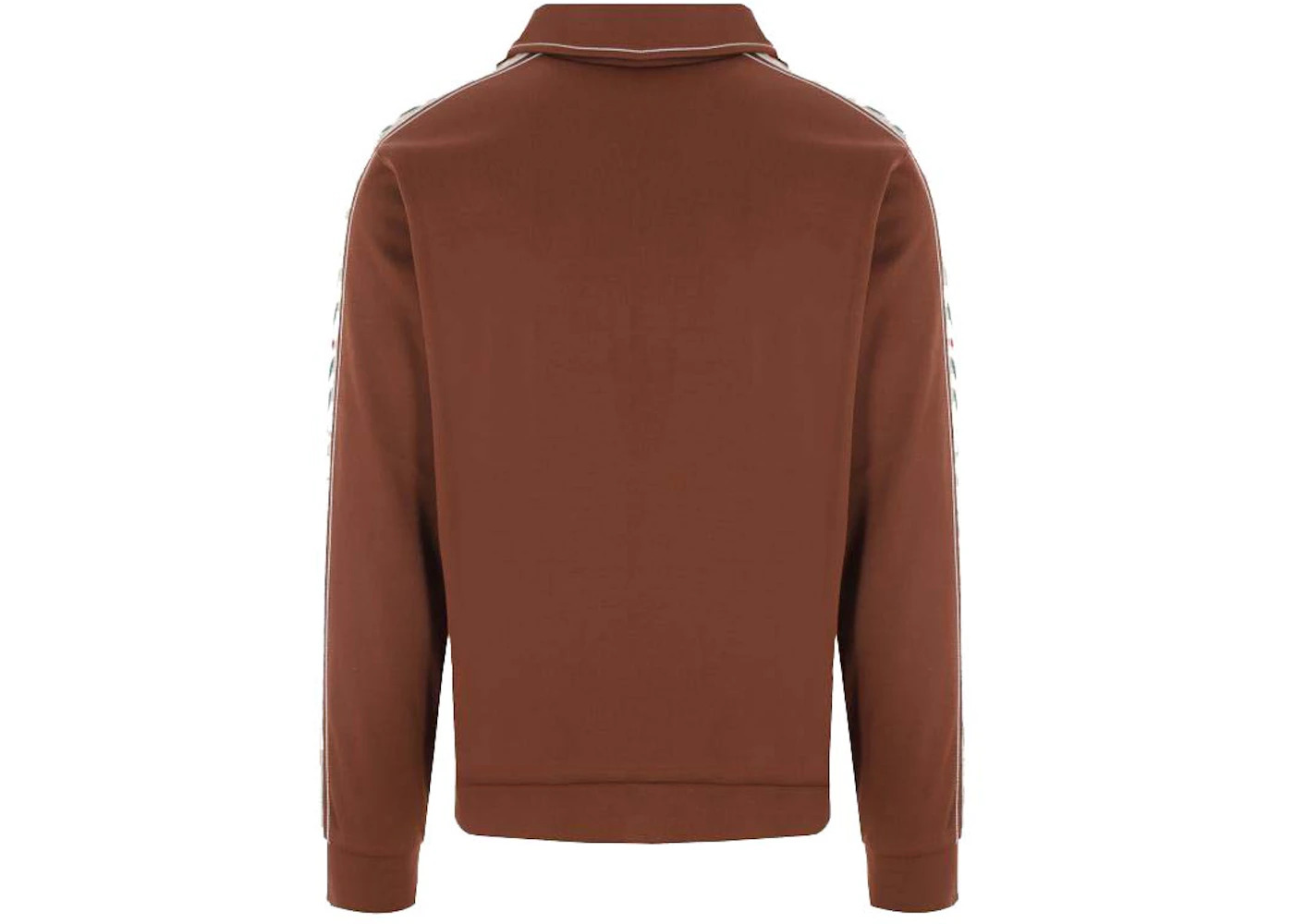 Casablanca Laurel Technical Jersey Full-Zip Sweatshirt Brown - 2