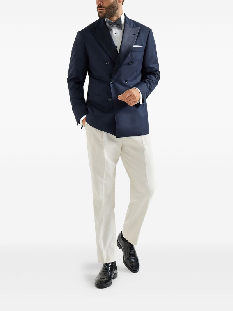 Brunello Cucinelli Tuxedo double-breasted jacket outlook